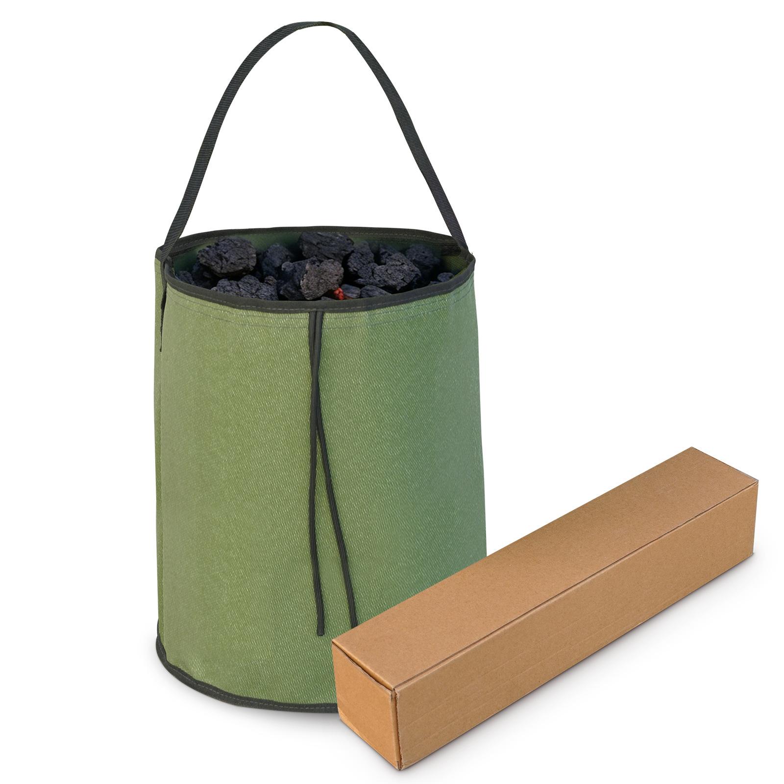 Camping Cooking Organizer - กระเป๋าเก็บถ่านกันน้ำ พับเก็บได้ ทนไฟ ที่จัดเก็บอุปกรณ์ในครัว อุปกรณ์ทำอาหารสำหรับแคมป์ปิ้งและปิกนิก