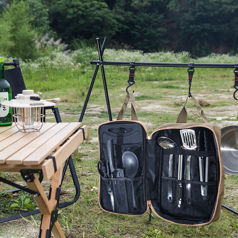 ชุดเครื่องครัวแคมป์ปิ้ง 8 ชิ้น - Camping Hiking Cooking บทวิจารณ์และราคา