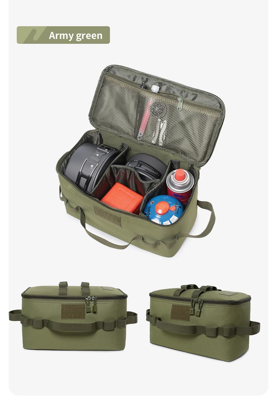 กระเป๋าเก็บถังแก๊สสำหรับตั้งแค - Camping Cooking Organizer บทวิจารณ์และราคา