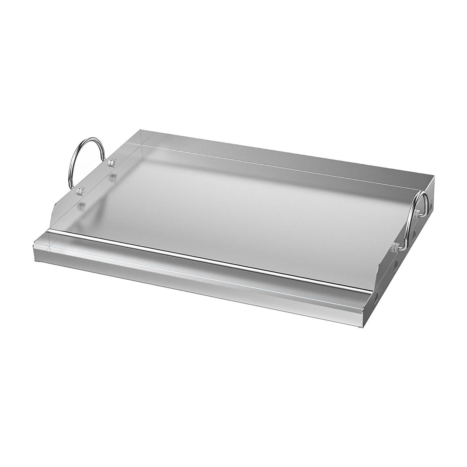 แผ่นเหล็กย่างแบบไม่ติดกระทะพร้ - Camping Cooking Flat Top บทวิจารณ์และราคา