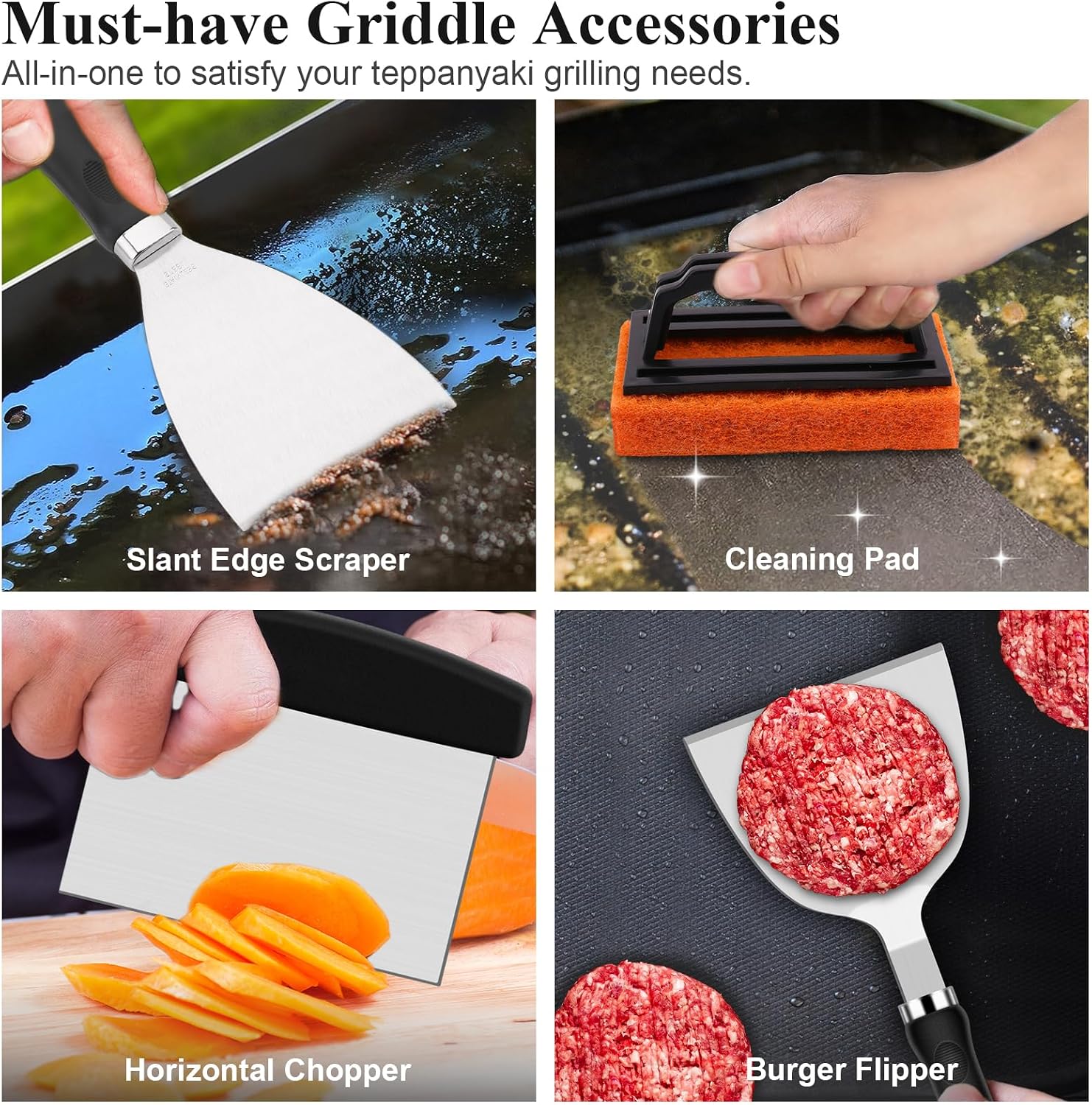 ชุดอุปกรณ์เตาปิ้งย่างแบบแบน 27 - Camping Cooking Flat Top บทวิจารณ์และราคา