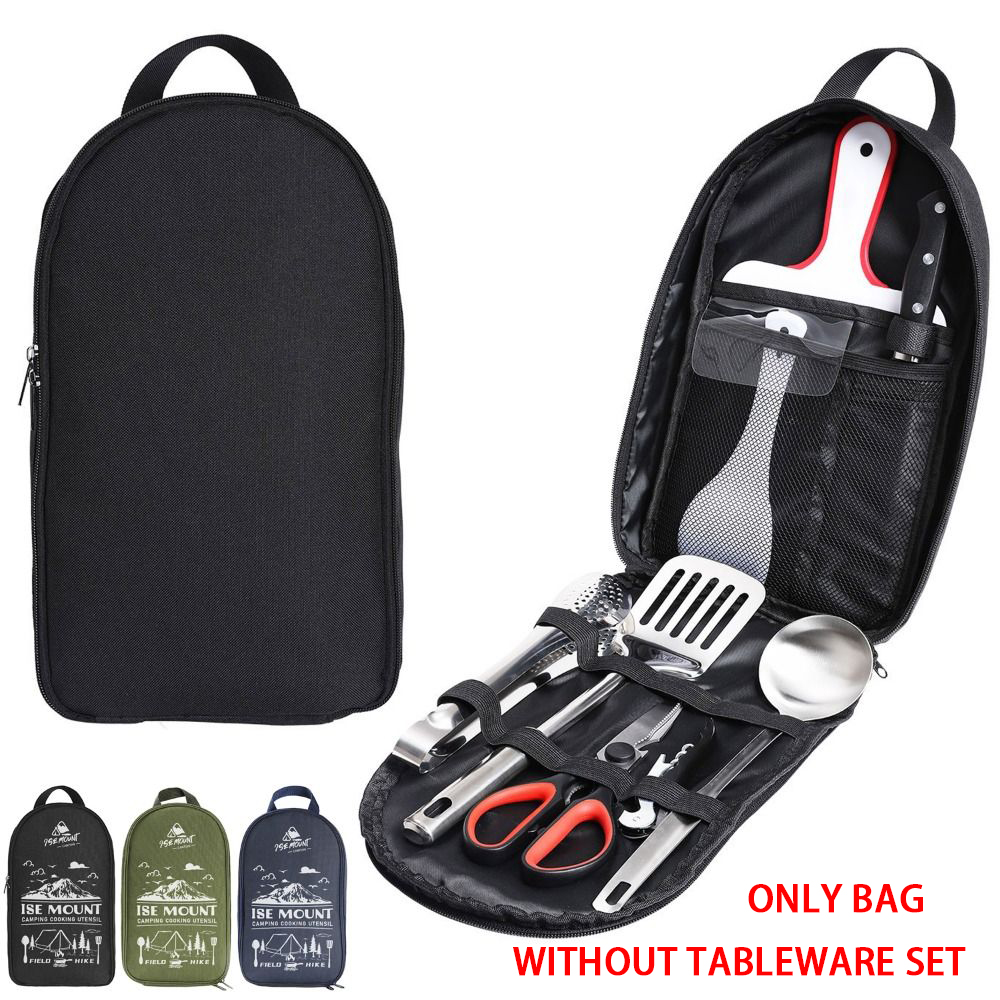 2024 ชุดอุปกรณ์ปิกนิกกระเป๋าเก - Camping Cooking Organizer บทวิจารณ์และราคา