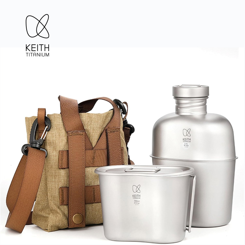 KEITH ชุดอุปกรณ์ทำอาหารและขวดน - Camping Hiking Cooking บทวิจารณ์และราคา
