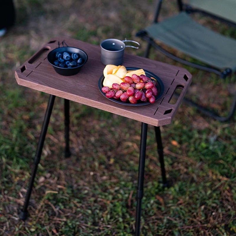 โต๊ะพับอลูมิเนียมอัลลอยด์แบบพก - Camping Cooking Table บทวิจารณ์และราคา
