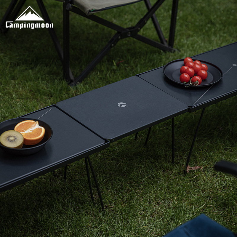 CAMPINGMOON T-229-9BK-2P โต๊ะพ - Camping Cooking Table บทวิจารณ์และราคา