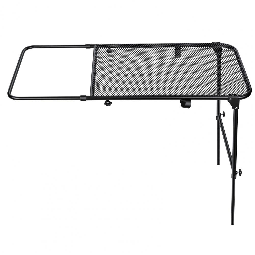 โต๊ะตั้งแคมป์แบบติดตั้งกับยางร - Camping Cooking Table บทวิจารณ์และราคา